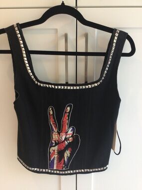 A&O SIZE 6 "THE WHO" VEST NWT